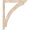 Ekena Millwork Thorton Slat Smooth Bracket, Douglas Fir, 3 1/2"W x 38"D x 46"H BKT04X38X46THR06SDF - alternate 4